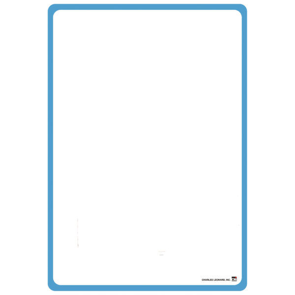 Dont forget Magnetic Mini Dry Erase Boards, 6-1-4" x 9", Marker w-Eraser and 1 Magnet, Blue Frame, Pack of 12