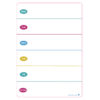 Dont forget Mini Magnetic Dry Erase Planning Boards with Marker & Magnet, Set of 12