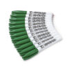 Dry Erase Markers, Low Odor, Pocket Style, Bullet Tip, Green, 12 Per Box, 3 Boxes
