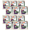 Big Rubber Bands, 7" x 1-8", 12 Per Pack, 12 Packs