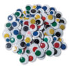 Wiggle Eyes, Jumbo Round, Assorted Colors & Sizes, Pack of 100