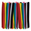 Chenille Stem Class Pack, 6mm x 12", Assorted Colors, Box of 1000