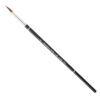 Water Color Paint Brushes with Round Pointed Tip, # 6, 11-16", Camel Hair, Black Handle, 12 Per Pack, 6 Packs
