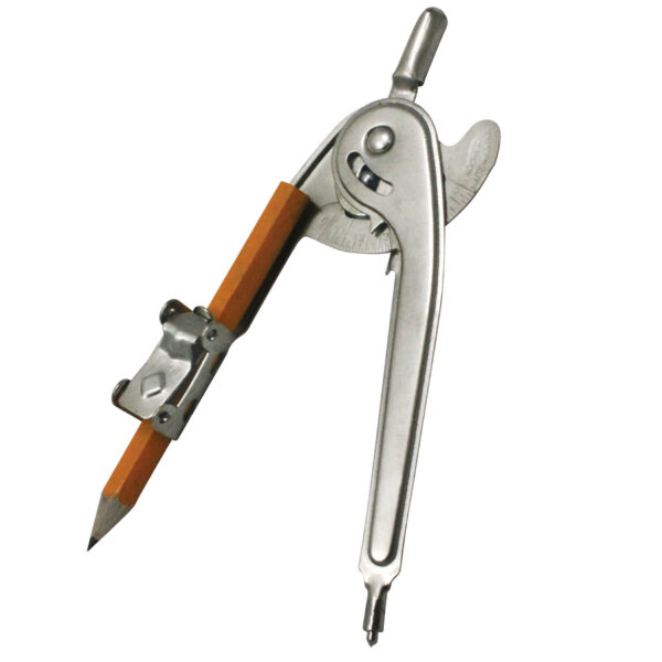 Ball Bearing Compass with Golf Pencil, Safety Point, Pack of 12