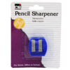 Two Hole Pencil-Crayon Sharpener, Pack of 24
