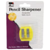 Two Hole Pencil-Crayon Sharpener, Pack of 24