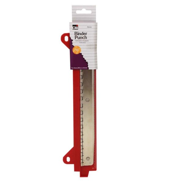 ERSCHL80933-6_1.jpg Binder 3 Hole Punch, Assorted Colors, Pack of 6