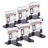 ERSCHL87515-6.jpg Metal Bookends, 5" Height, Black, 2 Per Set, 6 Sets