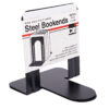 ERSCHL87515-6_1.jpg Metal Bookends, 5" Height, Black, 2 Per Set, 6 Sets