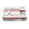 Thumb Tacks, 100 Per Pack, 30 Packs