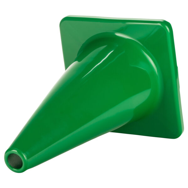 Hi-Visibility Flexible Vinyl Cone, Weighted, 12", Green