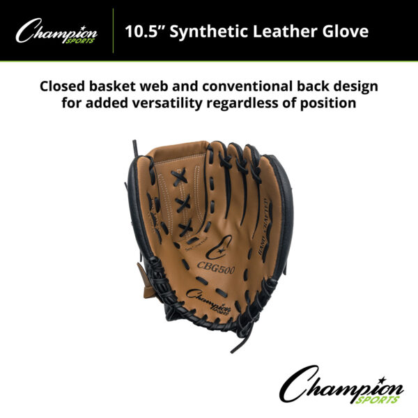 Leather & Vinyl 11" Baseball-Softball Glove