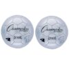 Extreme Soccer Ball, Size 4, Silver, Pack of 2