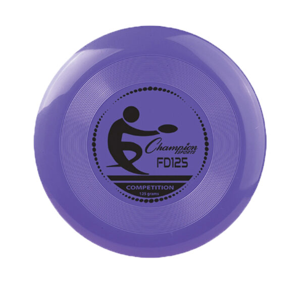 Plastic Disc, 125g, Assorted Colors, Pack of 6