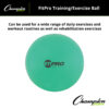 Fitpro Training & Exercise Ball, 42cm, Green