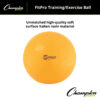 Fitpro Training & Exercise Ball, 75 cm, Yellow