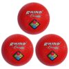 Playground Ball, 8-1-2", Red, Pack of 3