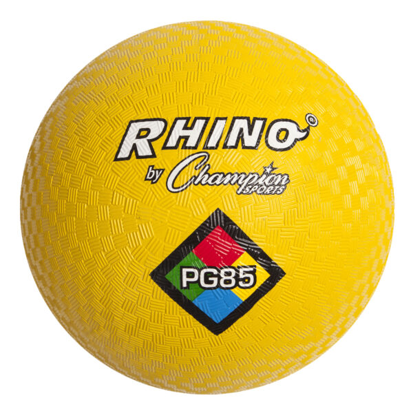 Playground Ball, 8-1-2", Yellow, Pack of 3