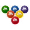 Rhino Skin 8-Inch Low Bounce Dodgeball Set, Assorted Colors, Set of 6