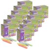 OLYMPUS DIGITAL CAMERA Blackboard Chalk, 5 Assorted Colors, 3-8" x 3-1-4", 60 Pieces Per Pack, 12 Packs