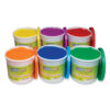 Modeling Dough, 6 Assorted Colors, 3.3 lb. Per Color, 6 Pieces