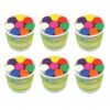 ERSCK-4095-3.jpg Modeling Dough, 8 Assorted Colors, 4 oz. Per Piece, 8 Pieces Per Pack, 3 Packs