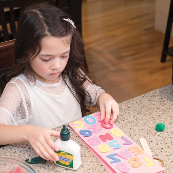 WonderFoam Craft Tub, Letters and Numbers, Assorted Sizes, 1-2 lb.