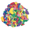 WonderFoam Peel & Stick Shapes, Assorted Shapes, Colors & Sizes, 720 Pieces Per Pack, 3 Packs