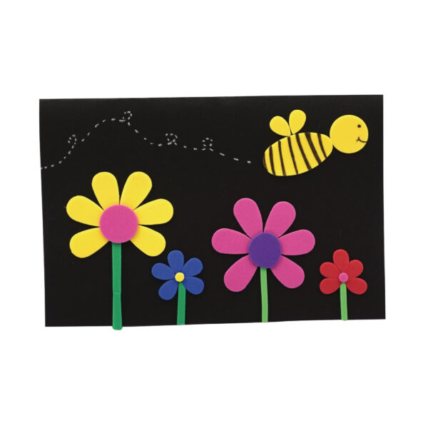 WonderFoam Peel & Stick Shapes, Assorted Shapes, Colors & Sizes, 720 Pieces Per Pack, 3 Packs