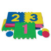 Hopscotch Puzzle Mat, 12" x 12", 26 Pieces