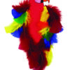 Turkey Plumage Feathers, Bright Hues Assorted, Assorted Sizes, 1 oz. Per Bag, 6 Bags