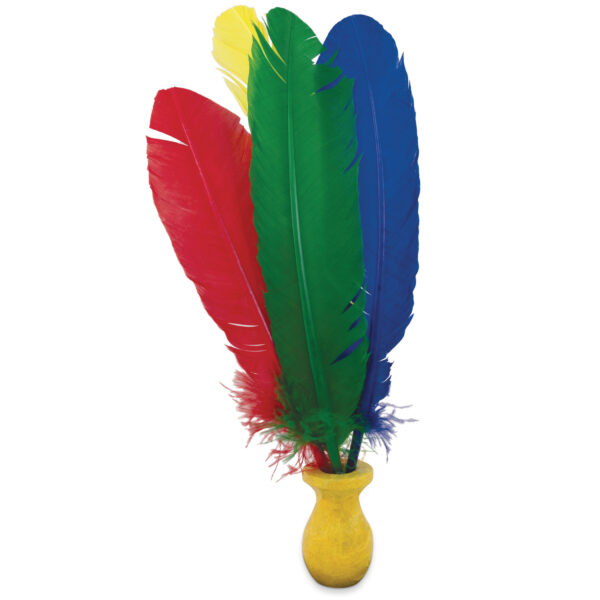 Quill Feathers, Assorted Colors, 12", 24 Per Pack, 3 Packs