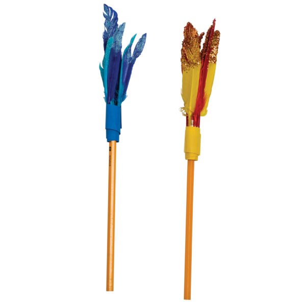 Duck Quills, Assorted Colors, 3" to 5", 14 grams Per Pack, 6 Packs