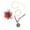 100 Days of School Bead Kit, Assorted Sizes, 12 Kits Per Pack, 3 Packs
