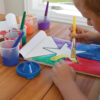 ERSCK-5100_1-1.jpg No-Spill Round Paint Cups with Colored Lids, 3" Dia., 10 Cups