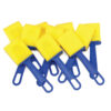 Foam Brush Classroom Pack, Assorted Colors & Sizes, 40 Pieces Per Pack, 2 Packs