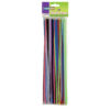 Regular Stems, Assorted Colors, 12" x 4 mm, 100 Pieces Per Pack, 12 Packs