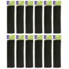 Regular Stems, Black, 12" x 4 mm, 100 Per Pack, 12 Packs