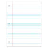 Filler Paper, College Ruled, 8" x 10-1-2", White, 100 Sheets Per Pack, 12 Packs