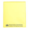 Classroom Connector School-To-Home Folders, Yellow, Box of 25