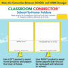 Classroom Connector School-To-Home Folders, Yellow, Box of 25