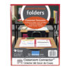 Classroom Connector School-To-Home Folder, Assorted Colors, Pack of 6