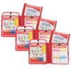 Homework Connector Folder, Red, Pack of 3