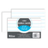 Index Cards, 3" x 5", White, 100 Per Pack, 12 Packs