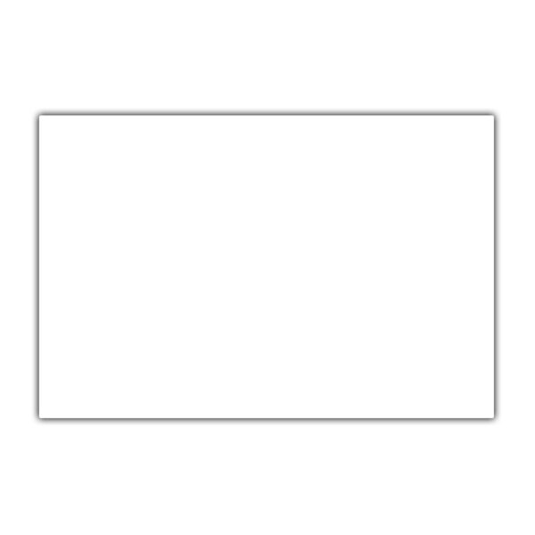 Index Cards, 4" x 6", White, Unruled, 50 Per Pack, 10 Packs