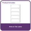 ERSCLI58335-24_1-1.jpg Index Card Case, 3" x 5", Assorted, Pack of 24