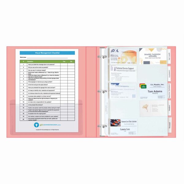 Add-On Filing Pocket, 8-3-4" x 5-1-8", 10 Per Pack, 5 Packs