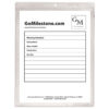 ERSCLI80911_1.jpg Vinyl Shop Ticket Holders, Welded, Both Sides Clear, 8-1-2" x 11", Box of 50