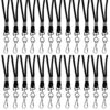Standard Lanyard, Black, Swivel Hook, Pack of 24