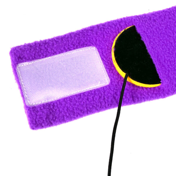 H1 Adjustable Fleece Headband Headphones, Cat